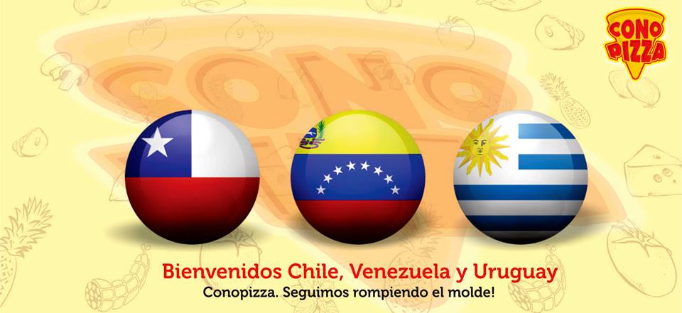 Bienvenidos Chile, Uruguay y Venezuela